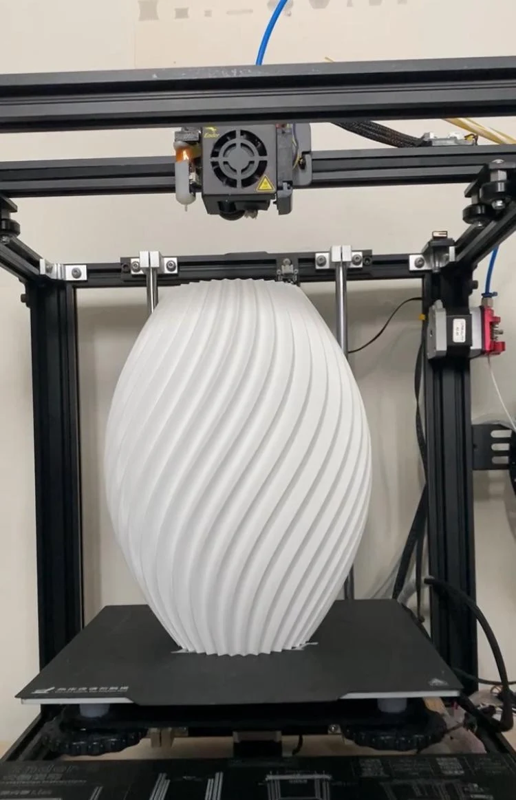 Vaso Flow na impressora 3D