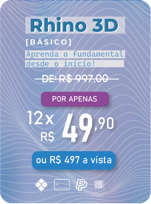Imagem publicada em Rhino 3D Básico
